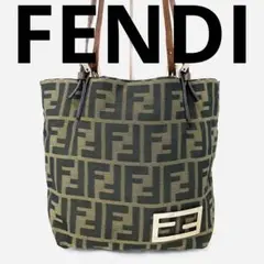 希少! FENDI フェンディ ★ 正規店 トートバッグ ハンドバック ズッカ