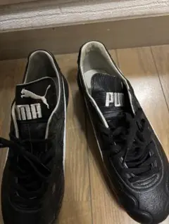 PUMA三浦知良刺繍サインシューズケース サッカー 三浦知良 キングカズ 直筆サイン 袋付 ヴィッセル神戸