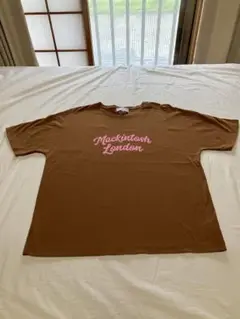 Mackintosh London ロゴTシャツ ブラウン