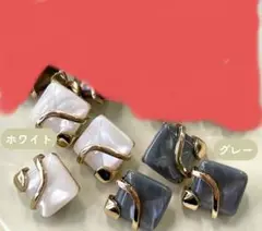 スクエアボタン カポション