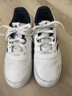 adidas ホワイト/ブラック スニーカー22.0～22.5