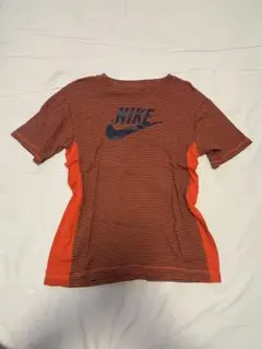 Nike キッズ Tシャツ オレンジ/ストライプ