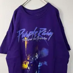 USA古着 PRINCE プリンス Tシャツ バンドTシャツ バンT 紫