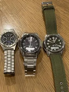 腕時計　3点セット　CASIO SEIKO