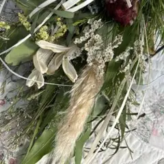 ナチュラルドライフラワースワッグ