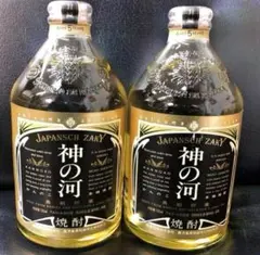 神の河 Black 5年貯蔵　麦　乙２５° 720ml  ６本 ◇神の河ブラック25度 720ml 6本