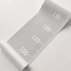 身長計 タペストリー 壁掛け インテリア こども リビング グレー