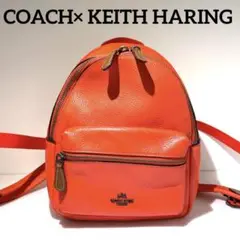 COACH×KEITH HARING コーチ キースヘリング リュック レザー