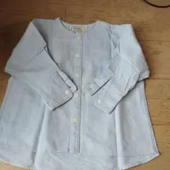 HOSO 長袖シャツ 120 ライトブルー