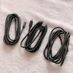 USB TypeCケーブル USB-C & USB-A 2m3本　5Gbps