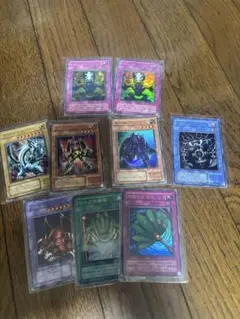 遊戯王　2期光り物　9枚