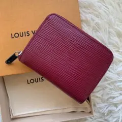 極美品✨ルイヴィトン エピ ジッピー コインパース フューシャ M60383