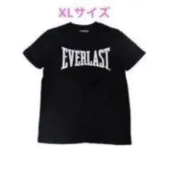 EVERLAST エバーラスト　モデル　Tシャツ XL サイズ　半袖　黒