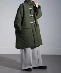 Aライントグル中綿ロングモンスターコート