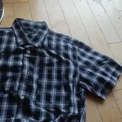 ユナイテッドアローズ 半袖シャツ Lサイズ チェック柄