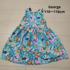 George　ジョージ　ノースリーブワンピース　110〜116