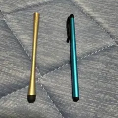 タッチペン ゴールド ブルー 2本セット