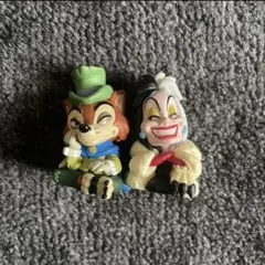 肩ズンFig. ディズニービィランズ クルエラ 正直ジョン 2点セット