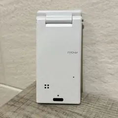 N704iμ docomo ガラケー　ホワイト　本体のみ