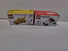 USJスヌーピータクシー＆PEANUTS ミニカーセット