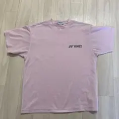 YONEX 薄いピンク シャツ　SS