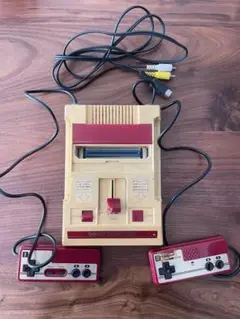 【動作未確認】【説明書付】【箱無し】ニンテンドーファミリーコンピュータ本体