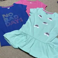 カラフルTシャツセット 6〜7歳