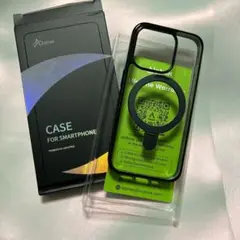 Alphex iPhone 15 Pro スマホケース　ブラック