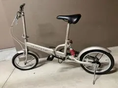 折りたたみ自転車サスペンション付き