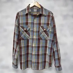 WAREHOUSE ネルシャツ S
