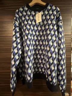 LiNoH ジオメトリックニットセーター サイズ2