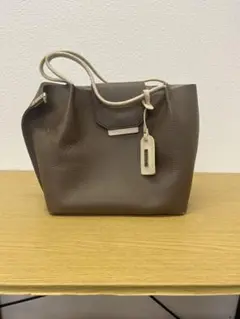 【BARCOS】バルコス　ブラウン　トートバッグ　ハンドバッグ レザー