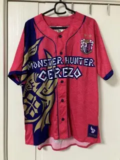セレッソ大阪　ベースボールシャツ　モンスターハンターコラボ　応援グッズ