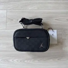 【新品・未使用】Jordan ショルダーバッグ グレー　モノグラム 新品・未使用】Jordan ショルダーバッグ グレー モノグラム