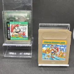 ゲームボーイソフト　スーパーマリオランド（GB）＋マリオゴルフGB（GBC）