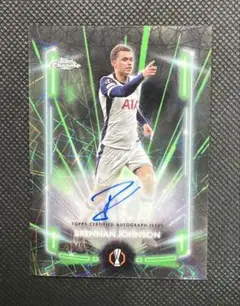 Topps Chrome UCC ブレナン ジョンソン 直筆サイン Auto