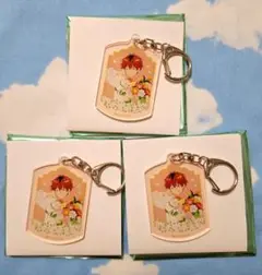 葬送のフリーレン カフェ　アクキー　シュタルク3点セット