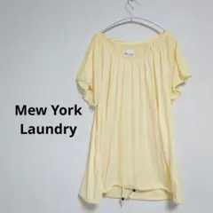 New York Laundry イエローTシャツ