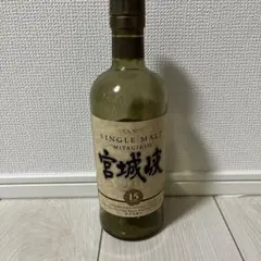 ニッカ シングルモルト宮城峡15年 空瓶