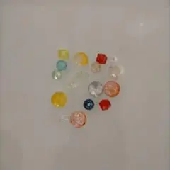 ビーズとダイヤモンドみたいなビーズ