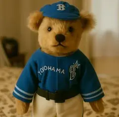1998年 日本シリーズ 横浜ベイスターズMVP 鈴木尚典モデル・テディベア