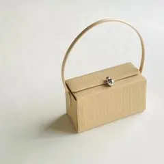 MARY AL TERNA NESTLE MINI HAND BAG ベージュ