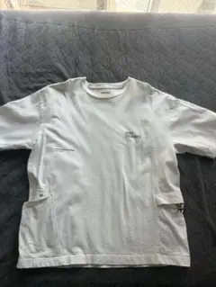 olive drab 白 tシャツ
