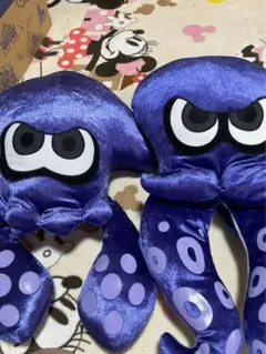 スプラトゥーンの大きいぬいぐるみ２個セット