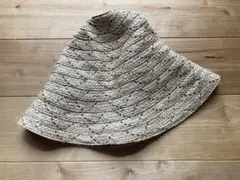 【SALE】メゾンドリリス　ペーパーヤーンハット