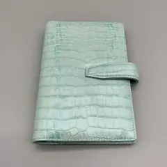 Franklin Covey システム手帳カバー 58409 クロコ型押し