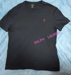 Polo Ralph Lauren ネイビー Tシャツ XLカスタムフィット