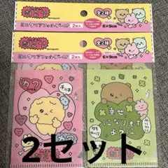 チェゴシム ミニクリアフォルダー×2