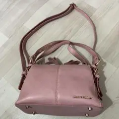 劣化あり　JILL STUART ピンク ショルダーバッグ　ハンドバッグ
