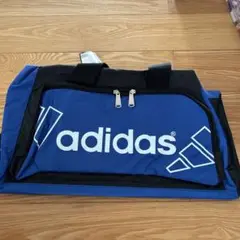 adidas ダッフルバッグ 青　新品